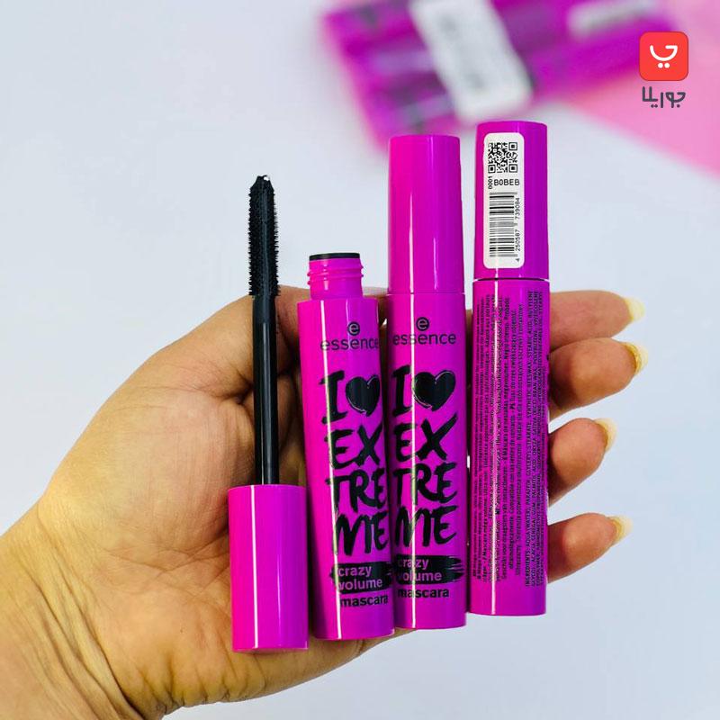 ریمل اسنس صورتی اصلی حجم دهنده مژه ها Essence I Love Extreme